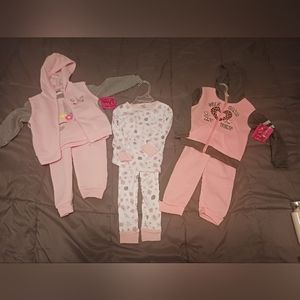 Brand new 24 month girl clothing lot